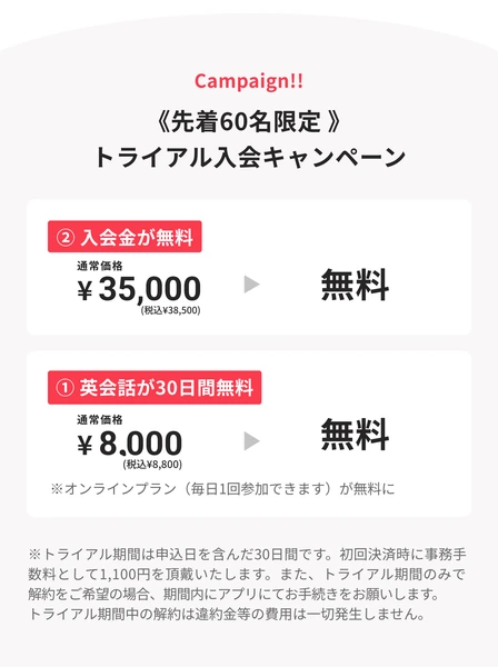 英会話にこんな悩みありませんか？悩み１話せるようにならない アプリを使ってTOEICの点は上がったけど、いざというときに喋れない 悩み２実践力が身につかない 英会話教室に通って勉強したけど、フレーズを覚えてもその場でとっさに出てこない 悩み３勉強の方法がわからない オンライン英会話や参考書も試したけど、どうやって勉強したらいいかわからない